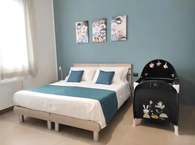 Letto o letti in una camera di B&b Casa Spano