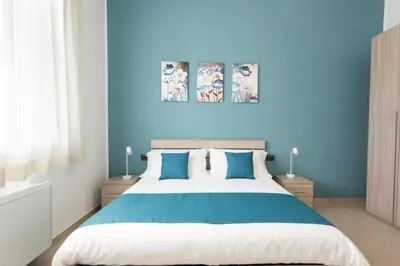 Letto o letti in una camera di B&b Casa Spano