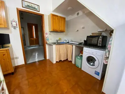 Cucina o angolo cottura di GH Al Fortino Bilocale con Giardino