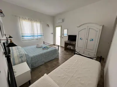 Letto o letti in una camera di Casa vacanze Mare Fuori