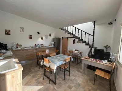 Area soggiorno di Casa vacanze Mare Fuori