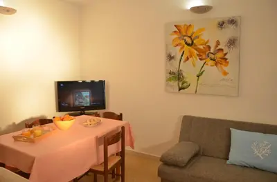 TV o dispositivi per l'intrattenimento presso Appartamento Genziana