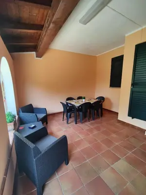 Area soggiorno di Casa Luna