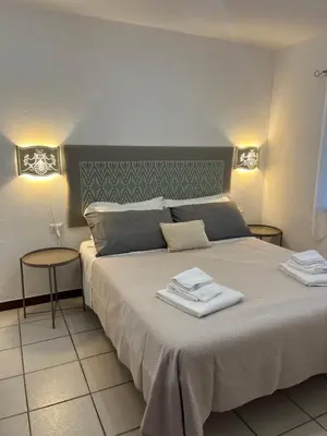 Letto o letti in una camera di Casa Stewart - Ponente