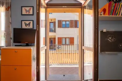 TV o dispositivi per l'intrattenimento presso Butterfly Apartment Cagliari - Self check-in, no kitchen
