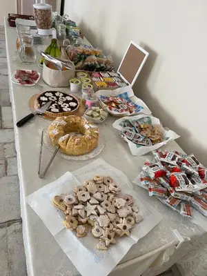Cibo presso il bed & breakfast o nelle vicinanze