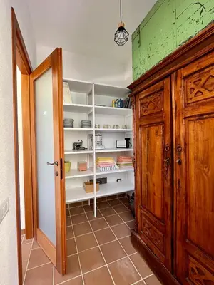Cucina o angolo cottura di Casa Masina, appartamento a 500 mt dal mare