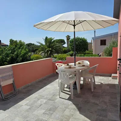 Balcone o terrazza di La casa delle rose