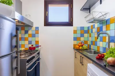 Cucina o angolo cottura di Sa Mariposa Holiday Home
