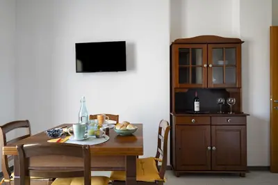 TV o dispositivi per l'intrattenimento presso Sa Mariposa Holiday Home