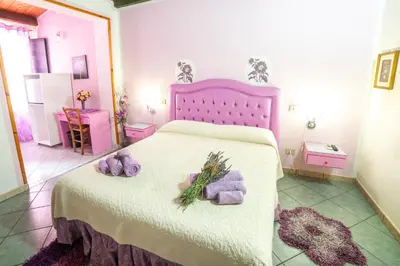 Letto o letti in una camera di Sa Pramma