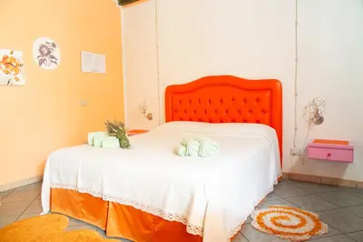Letto o letti in una camera di Sa Pramma