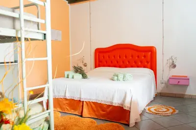 Letto o letti in una camera di Sa Pramma
